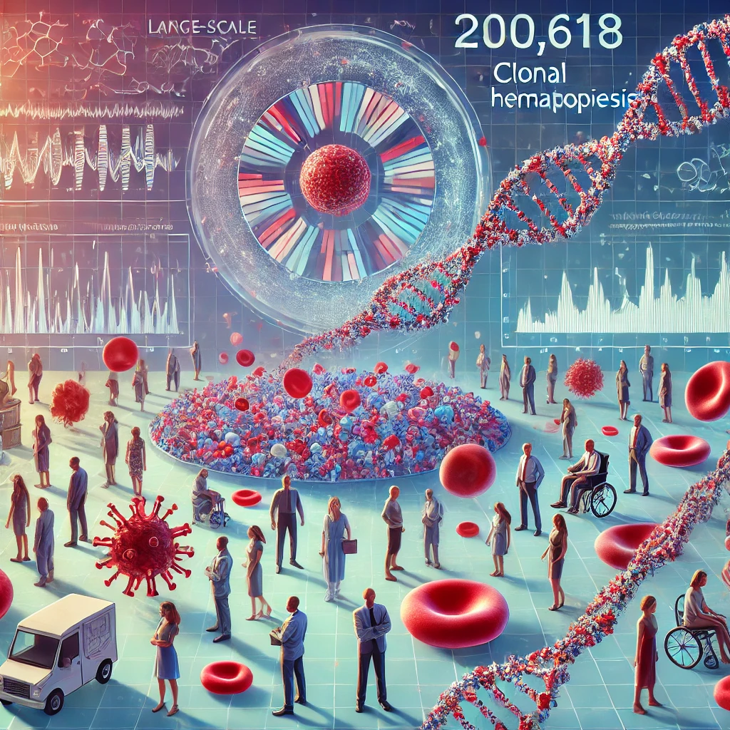 Analysis of somatic mutations in whole blood